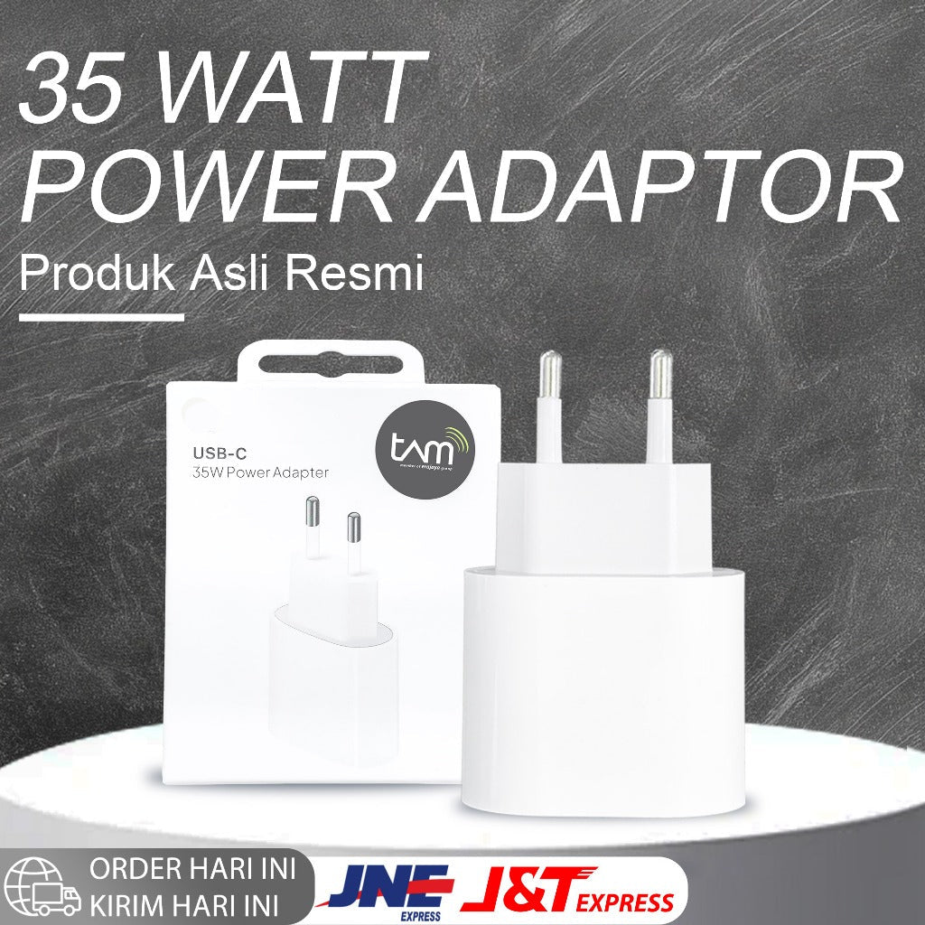 HIBY - Charger iPhone Fast Charging 20W/35W + Kabel Type C to Lightning [MFi Certified] - Set Komplit untuk iPhone 8-14